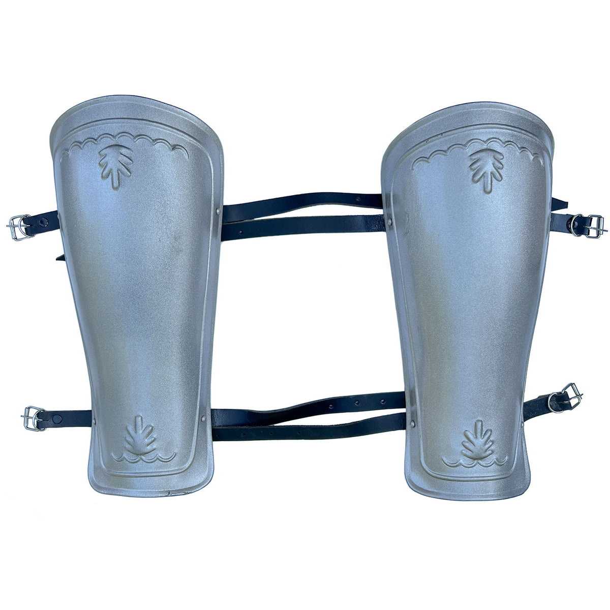Roman Commander Eagle Steel Leg Armor Guard Greaves - TOPHATTER'S ARMORY DEALS Collectible Weapons - Tophatter Daily Deals