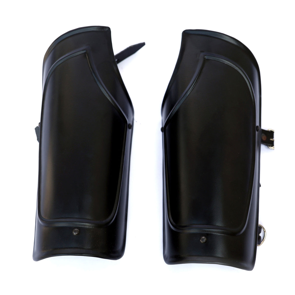 Blackened Battle Vambraces Steel Bracers - Tophatter's Guns'N'Weapons Store - FREE SHIPPING Collectible Weapons - Tophatter Daily Deals