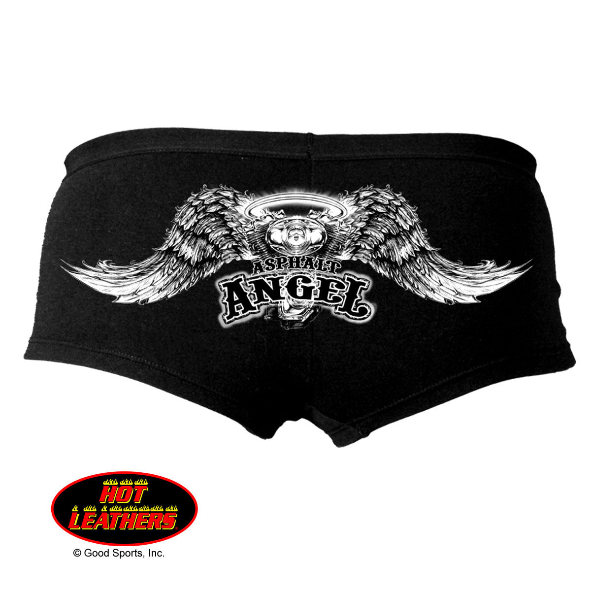 Hot Leathers Asphalt Angel Boy Shorts Boy Shorts - Tophatter Daily Deals