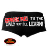 Hot Leathers Spank Me Funny Ladies Boy Shorts Boy Shorts - Tophatter Daily Deals