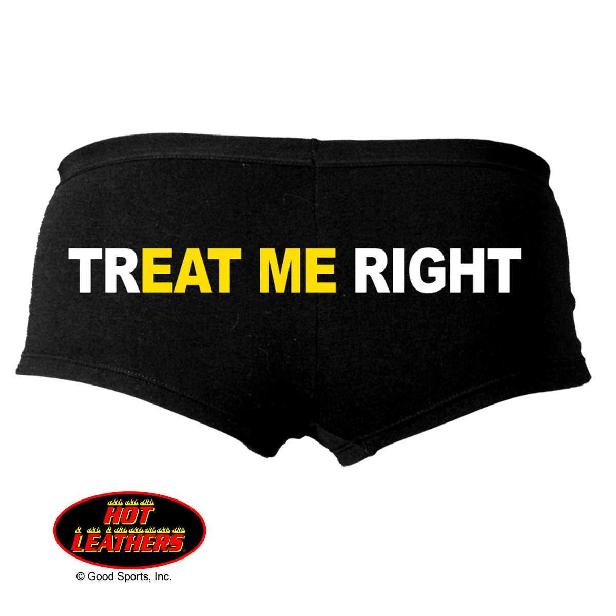 Hot Leathers TrEAT Me Right Ladies Boy Shorts Boy Shorts - Tophatter Daily Deals