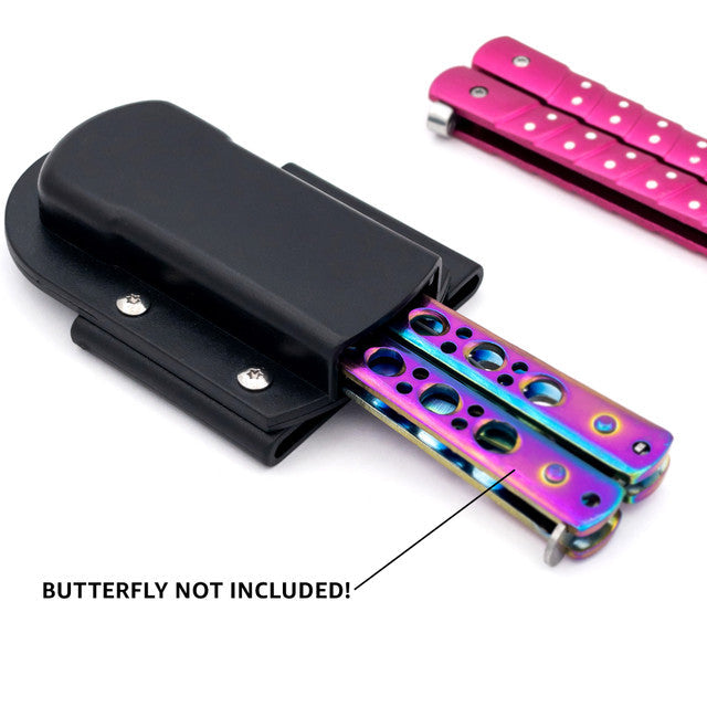 Calm for Now ABS Butterfly Knife Sheath Holster - Tophatter Daily Deals