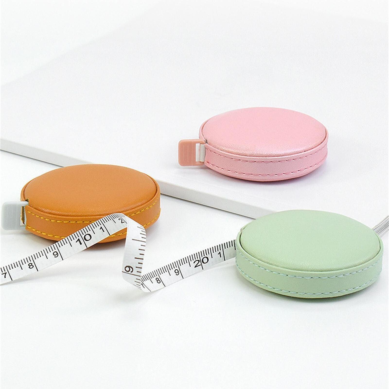 Retractable Tape Measures for Sewing - Retractable Measuring Tape for Body, 60" PU Leather Retractable Sewing Tape Measure Double Scales For Body Exercise & Fitness - Tophatter Daily Deals