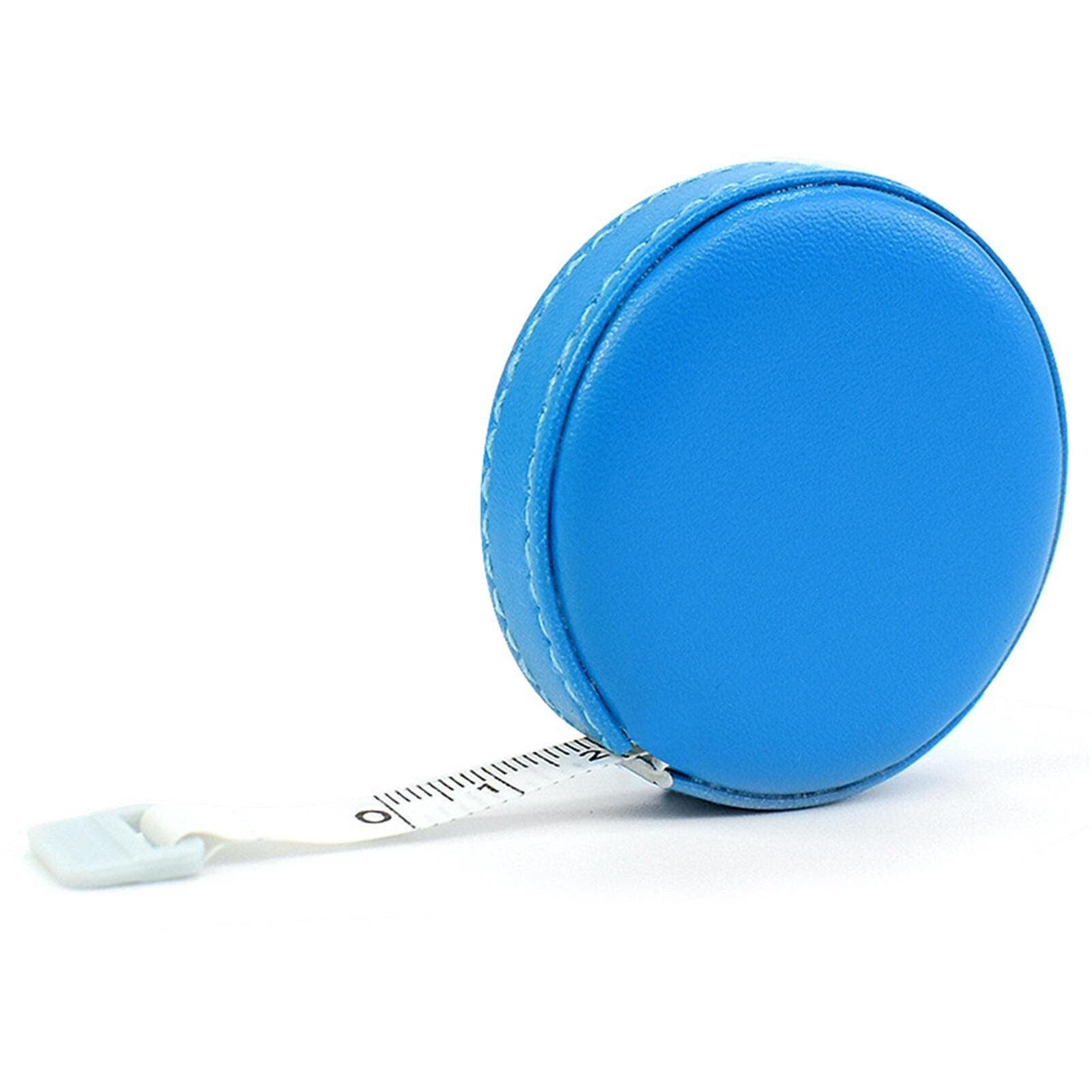 Retractable Tape Measures for Sewing - Retractable Measuring Tape for Body, 60" PU Leather Retractable Sewing Tape Measure Double Scales For Body Blue Exercise & Fitness - Tophatter Daily Deals