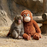 PUNCH Famous Monkey Plush Toy 66cm DJUNGELSKOG Orangutan Super Soft Stuffed Animal Cuddle Buddy Toys & Games > Plush Toys - Tophatter Daily Deals