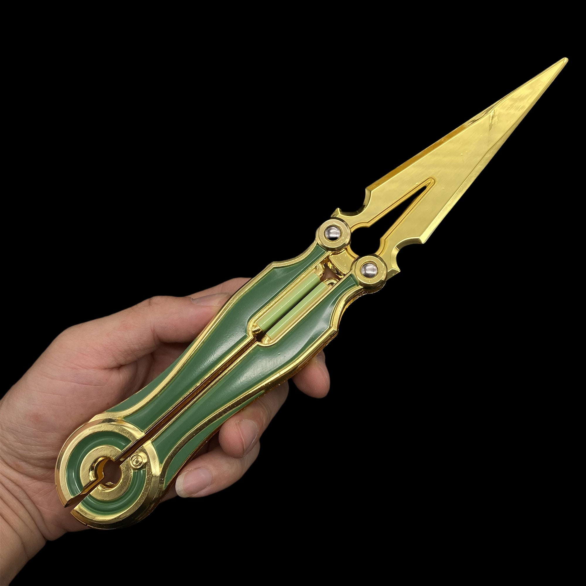 Metal Magepunk 3.0 Sparkswitch Knife Dull Blade Replica For Display - Tophatter Daily Deals