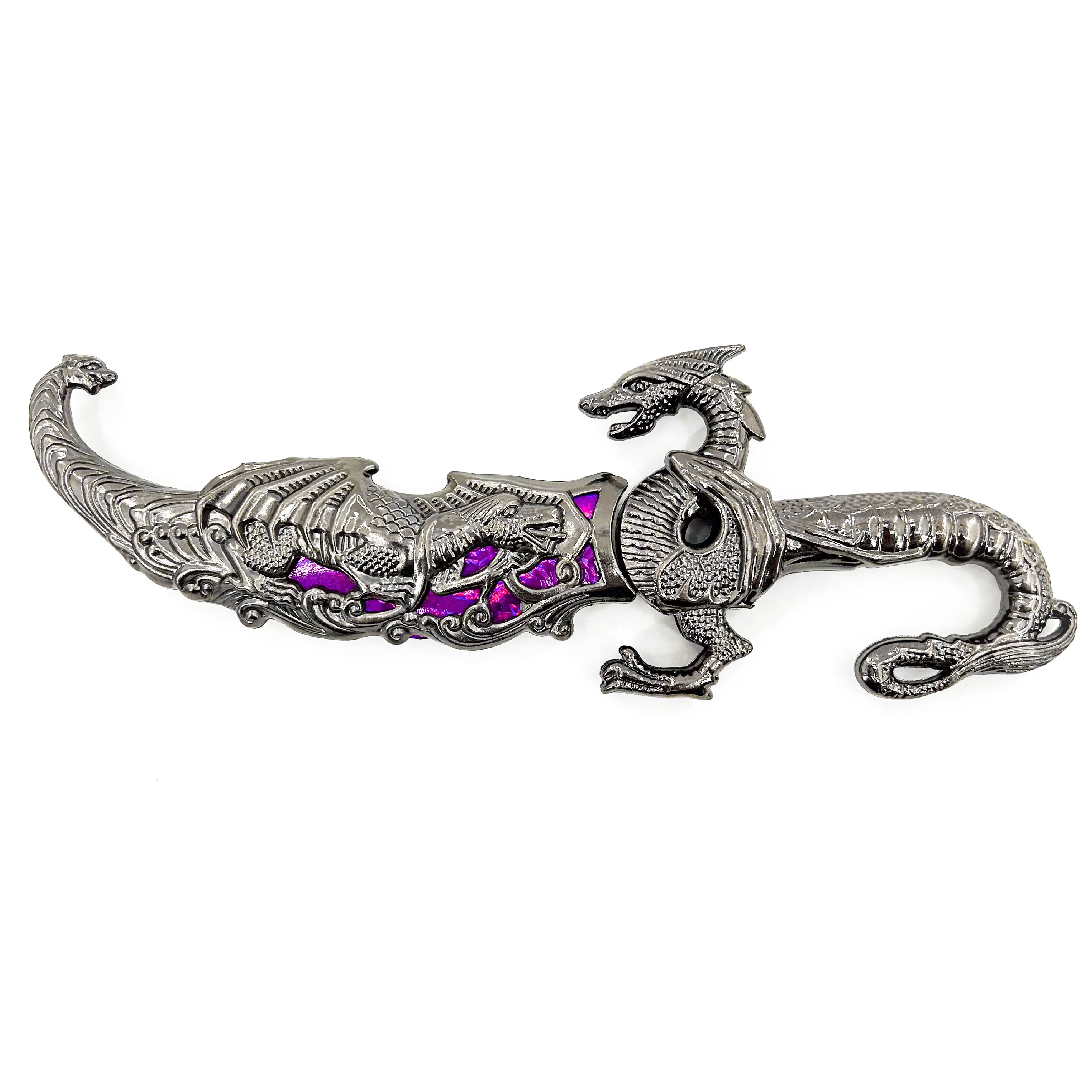 Enchanted Twilight Purple Dragon Dagger Dagger - Tophatter Daily Deals
