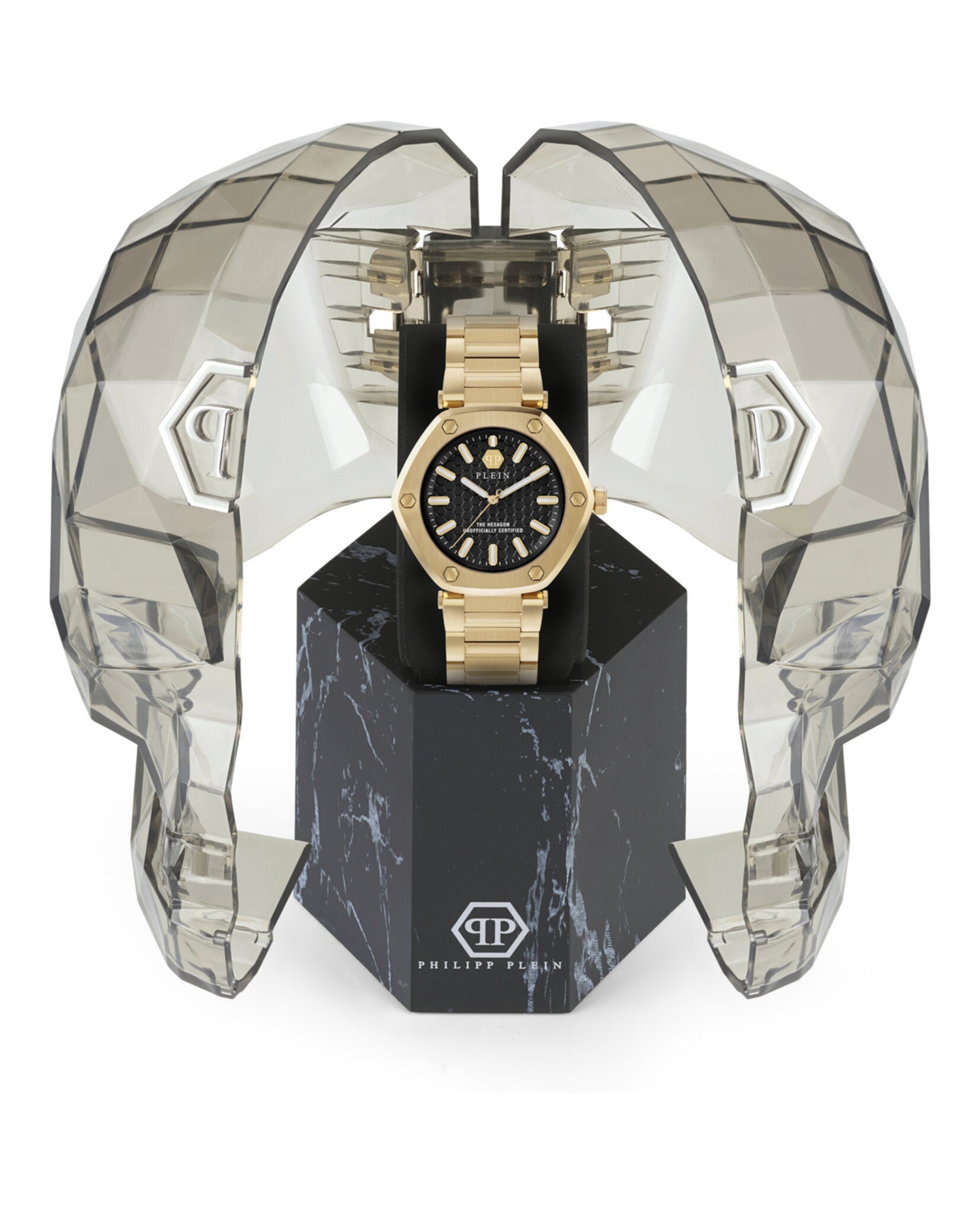 Philipp Plein The Hexagon Bracelet Watch Watches - Tophatter Daily Deals