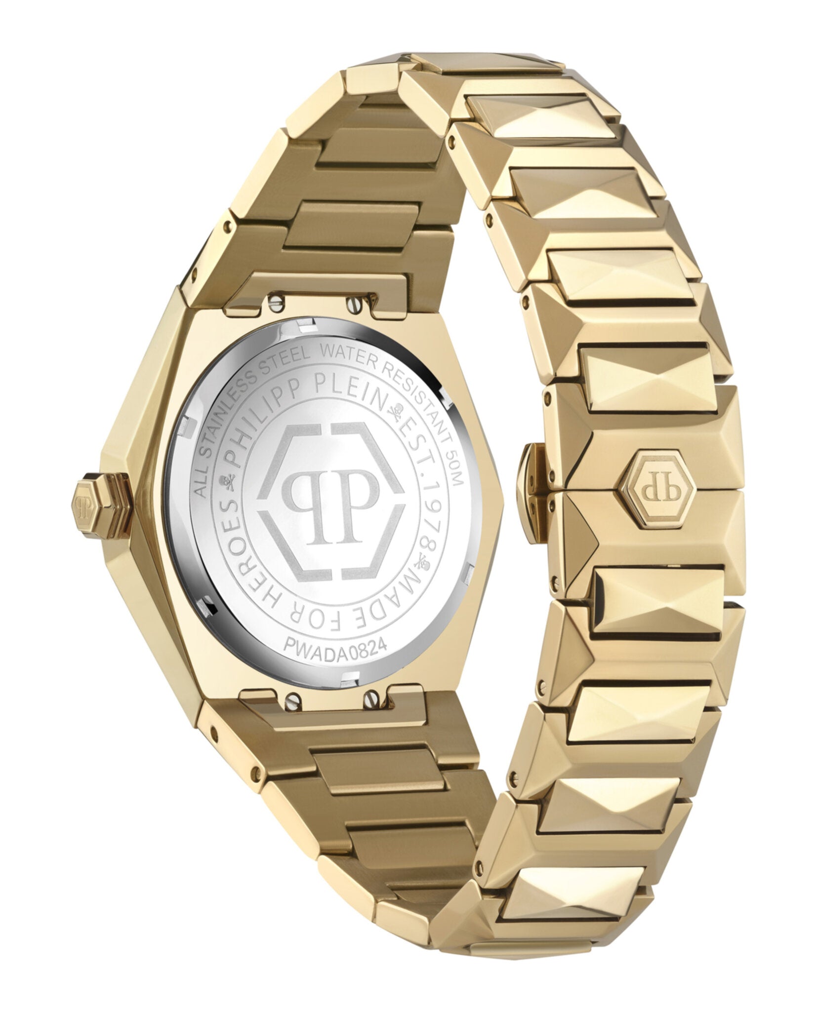 Philipp Plein The $kull Spikes Silicone Watch Watches - Tophatter Daily Deals