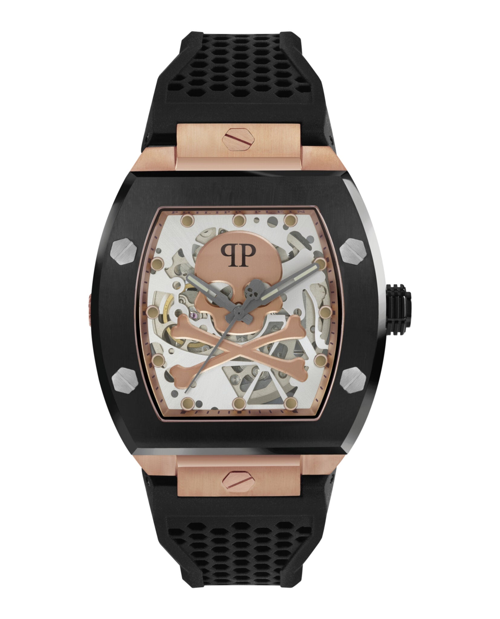 Philipp Plein The $keleton Automatic Watch Two Tone Watches - Tophatter Daily Deals