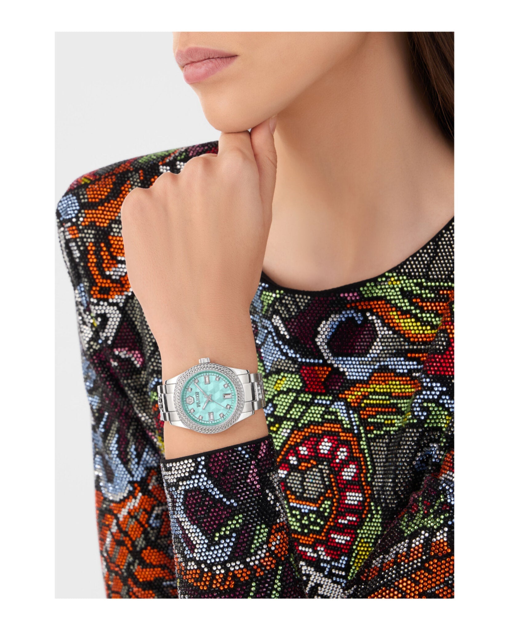 Philipp Plein Queen Crystal Watch Watches - Tophatter Daily Deals