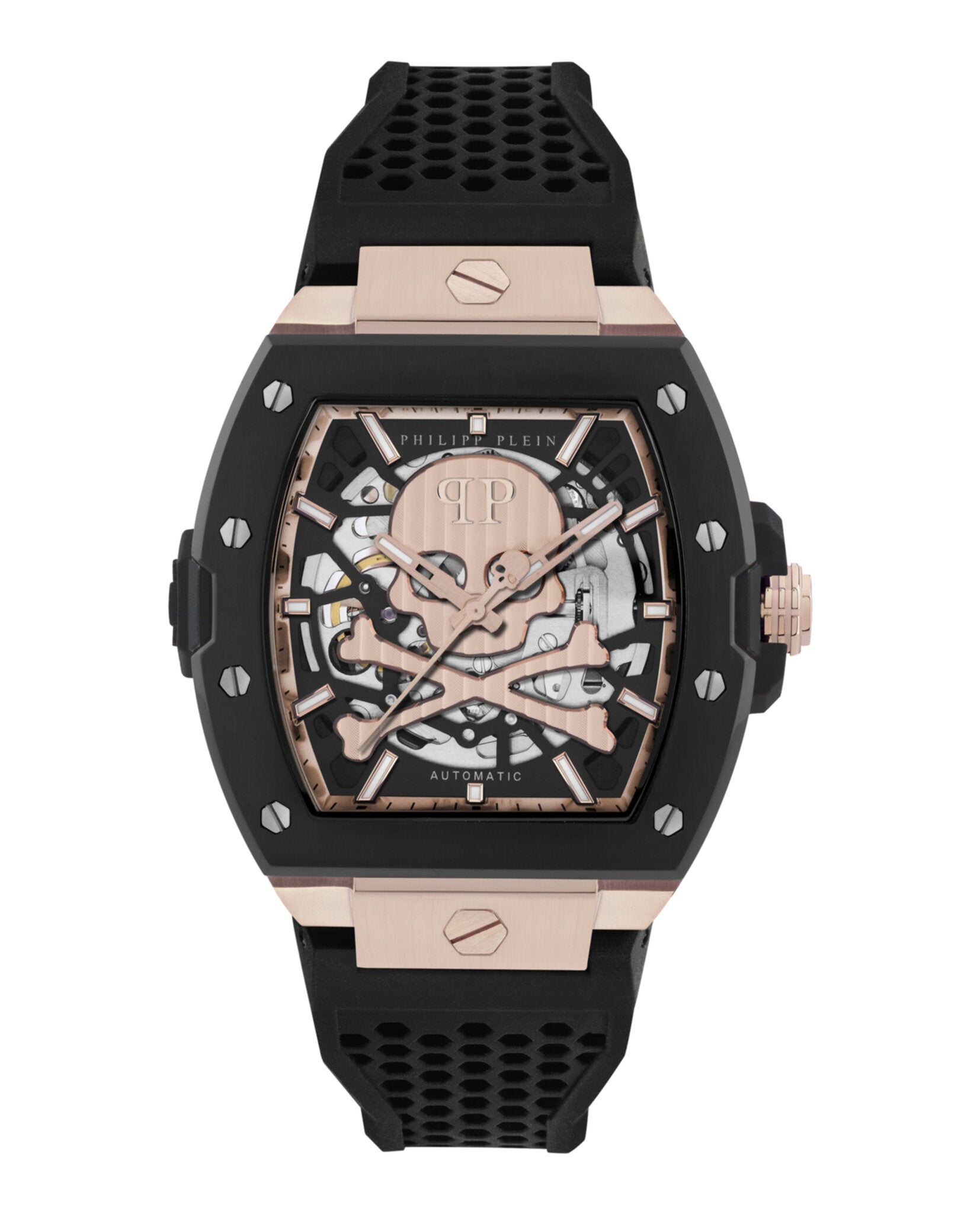 Philipp Plein The $keleton 2.0 Automatic Watch Two Tone Watches - Tophatter Daily Deals