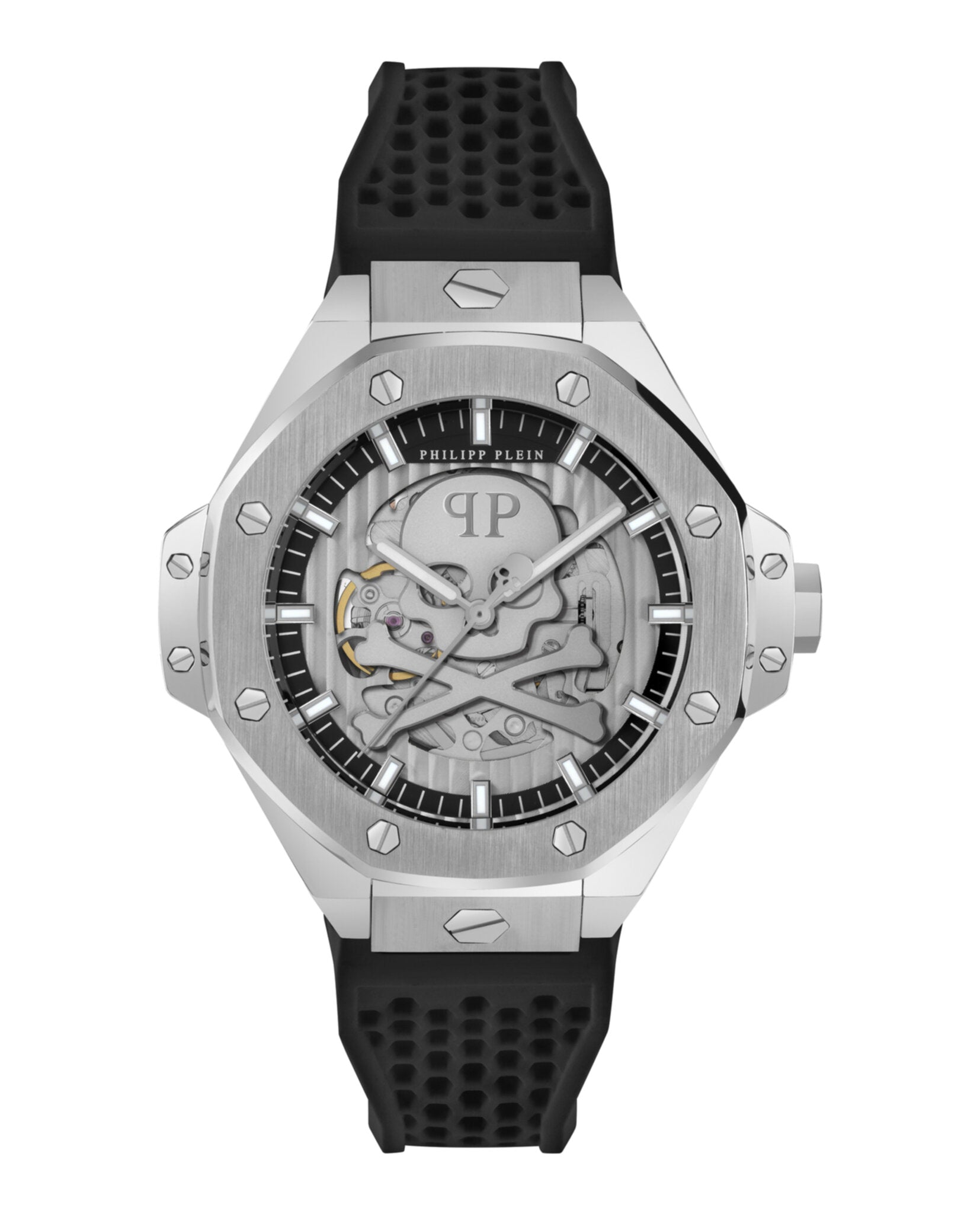 Philipp Plein Plein $keleton Royal Automatic Watch Stainless Steel Watches - Tophatter Daily Deals
