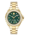 Philipp Plein Plein Heaven Crystal Watch Gold Watches - Tophatter Daily Deals