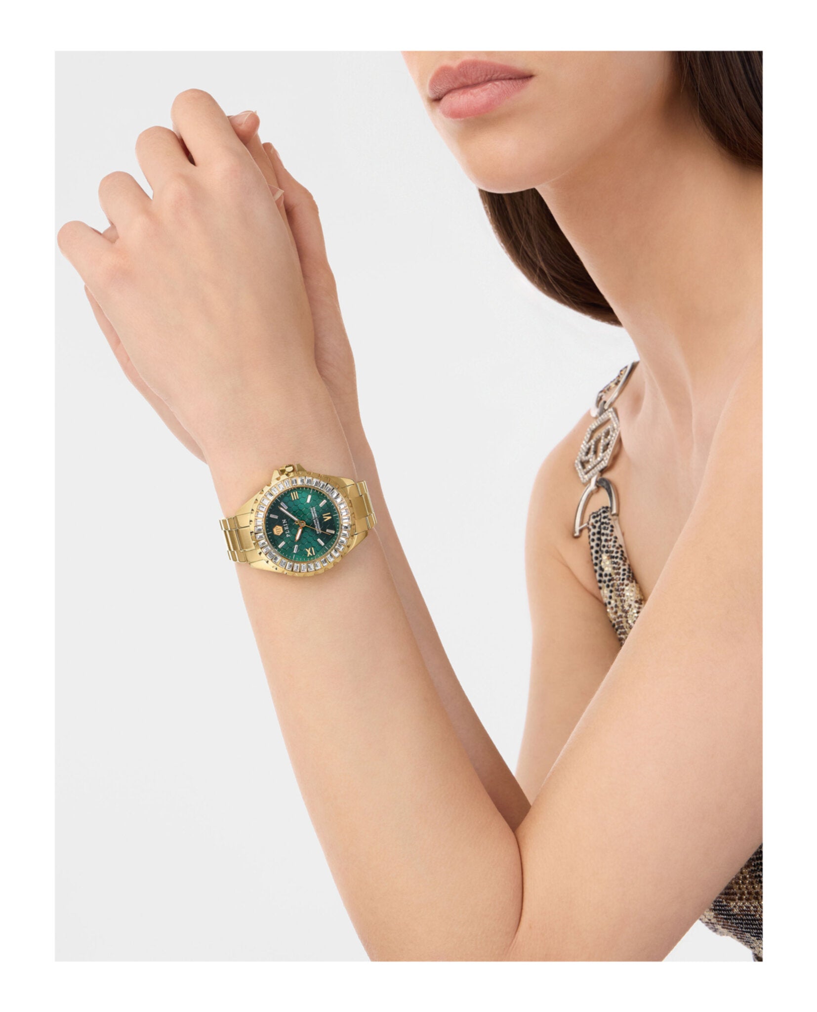 Philipp Plein Plein Heaven Crystal Watch Watches - Tophatter Daily Deals