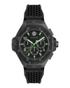 Philipp Plein Plein Chrono Royal Silicone Watch Black Watches - Tophatter Daily Deals