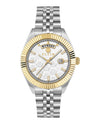 Philipp Plein Date Superlative Crystal Watch Two Tone Watches - Tophatter Daily Deals