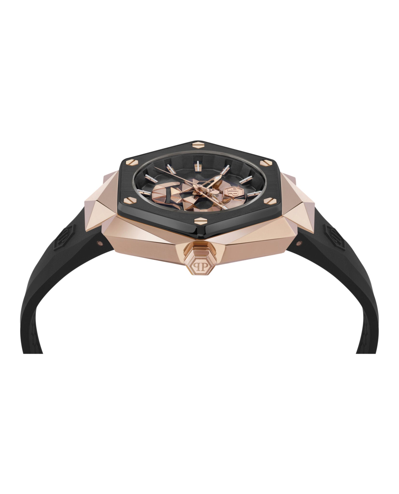 Philipp Plein The $kull Spikes Silicone Watch Watches - Tophatter Daily Deals