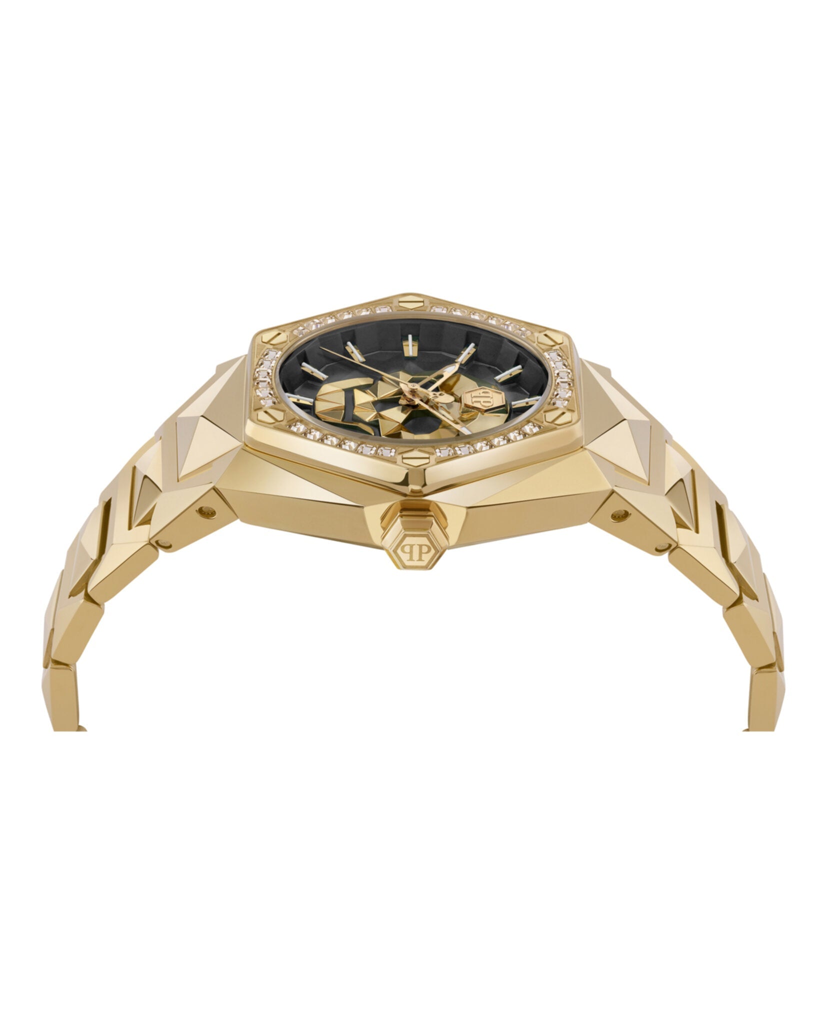 Philipp Plein The $kull Spikes Crystal Watch Watches - Tophatter Daily Deals