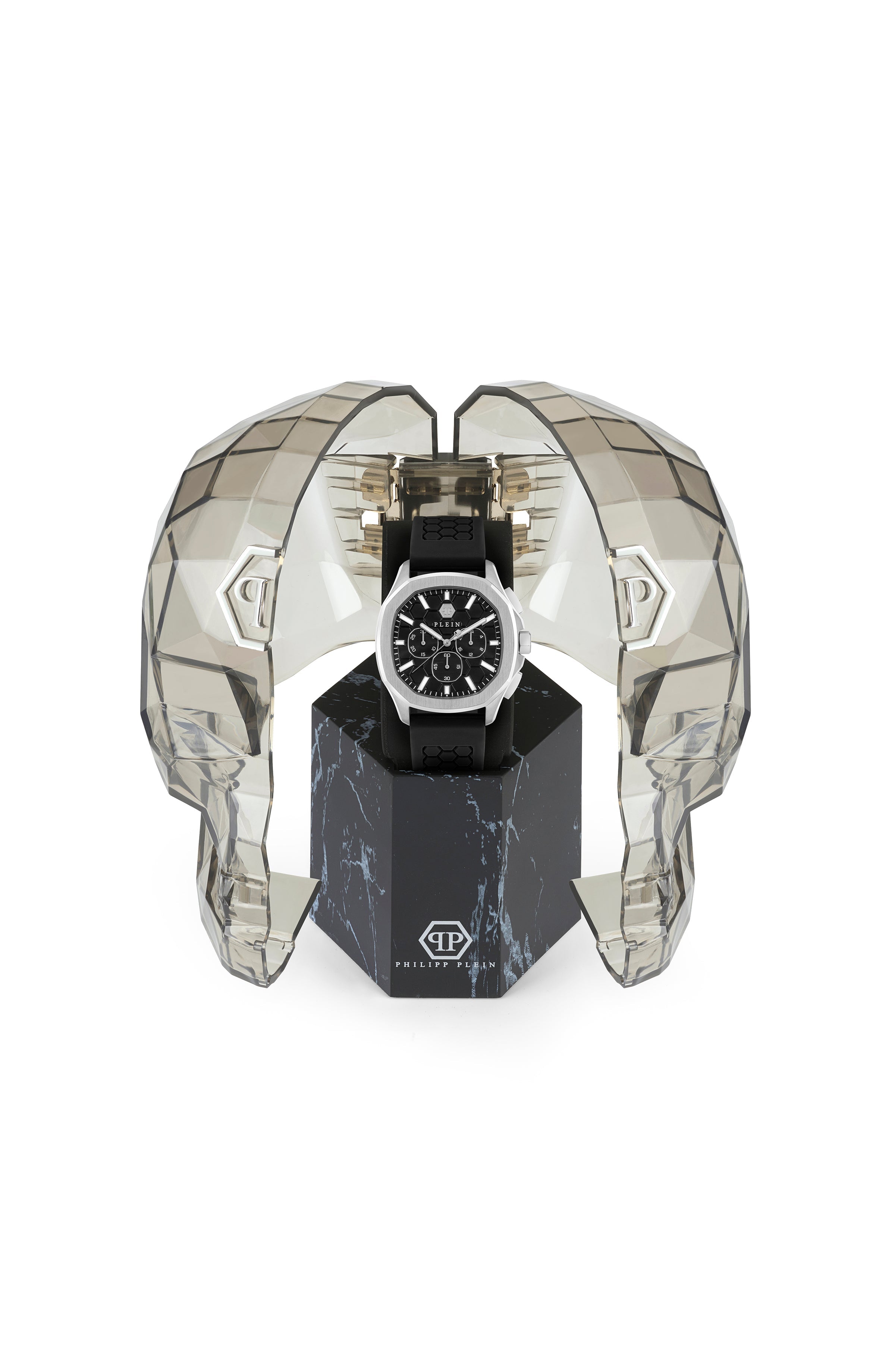 Philipp Plein $pectre Chrono Silicone Watch Watches - Tophatter Daily Deals
