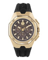 Philipp Plein Octagon Chronograph Watch Gold Watches - Tophatter Daily Deals