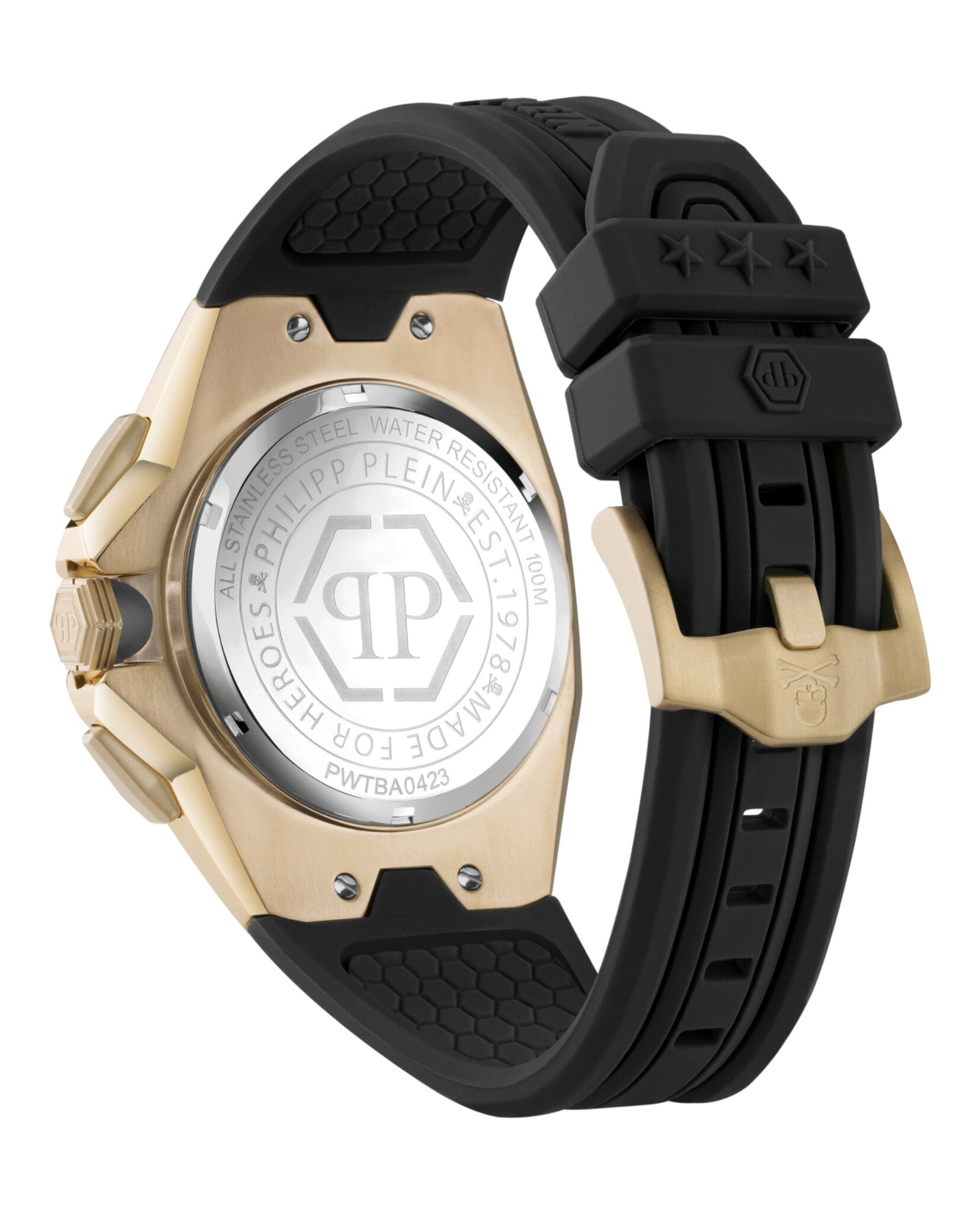 Philipp Plein Octagon Chronograph Watch Watches - Tophatter Daily Deals