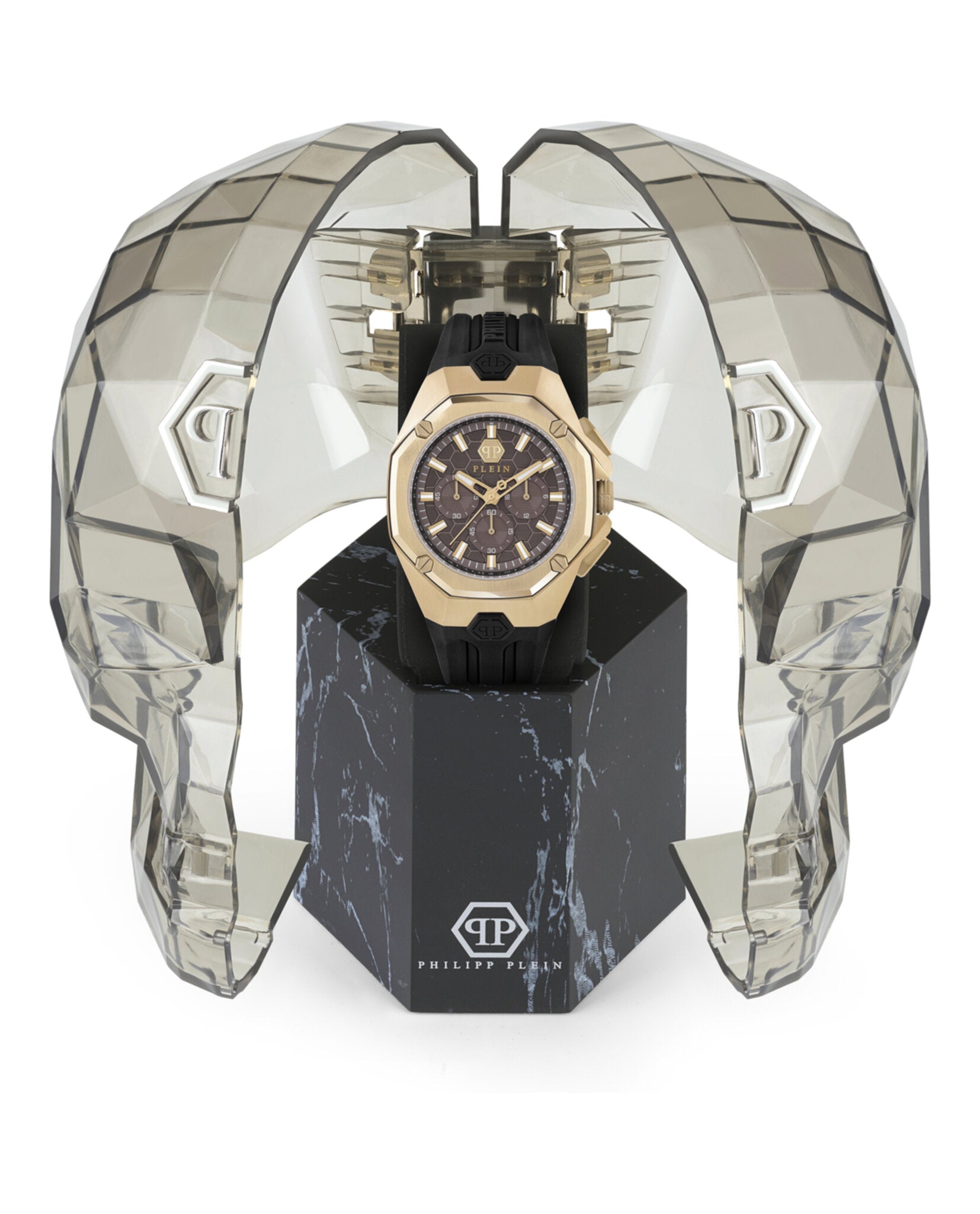 Philipp Plein Octagon Chronograph Watch Watches - Tophatter Daily Deals