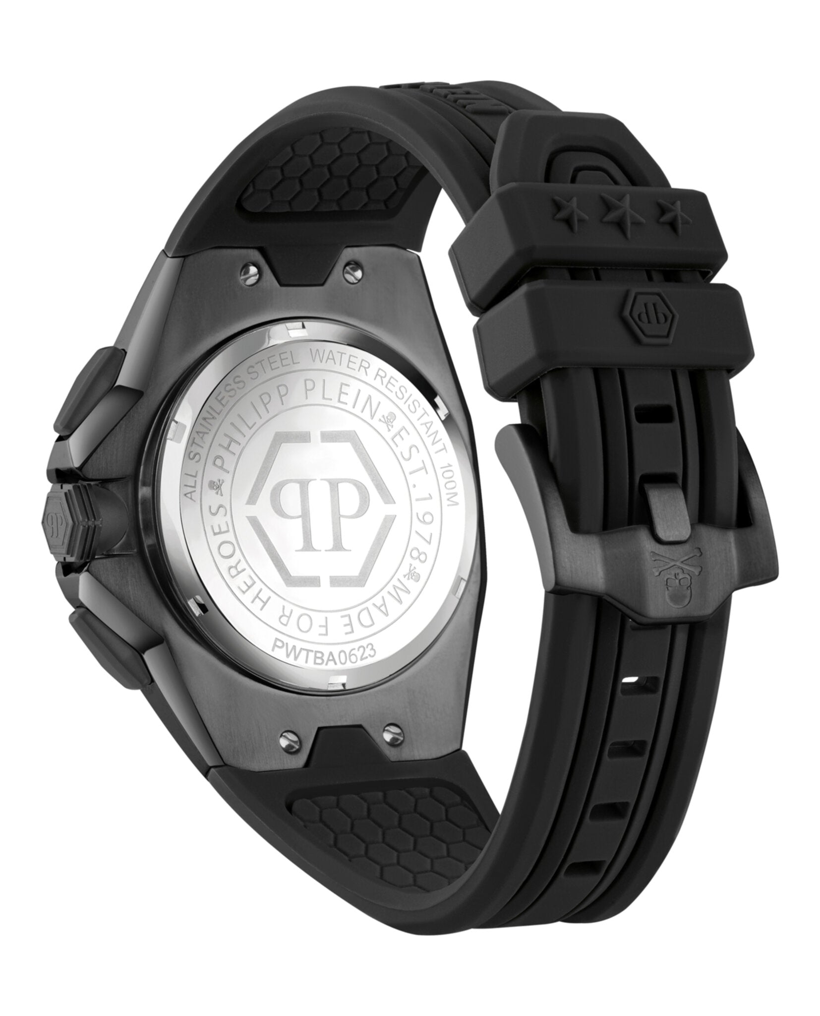 Philipp Plein Octagon Chronograph Watch Watches - Tophatter Daily Deals