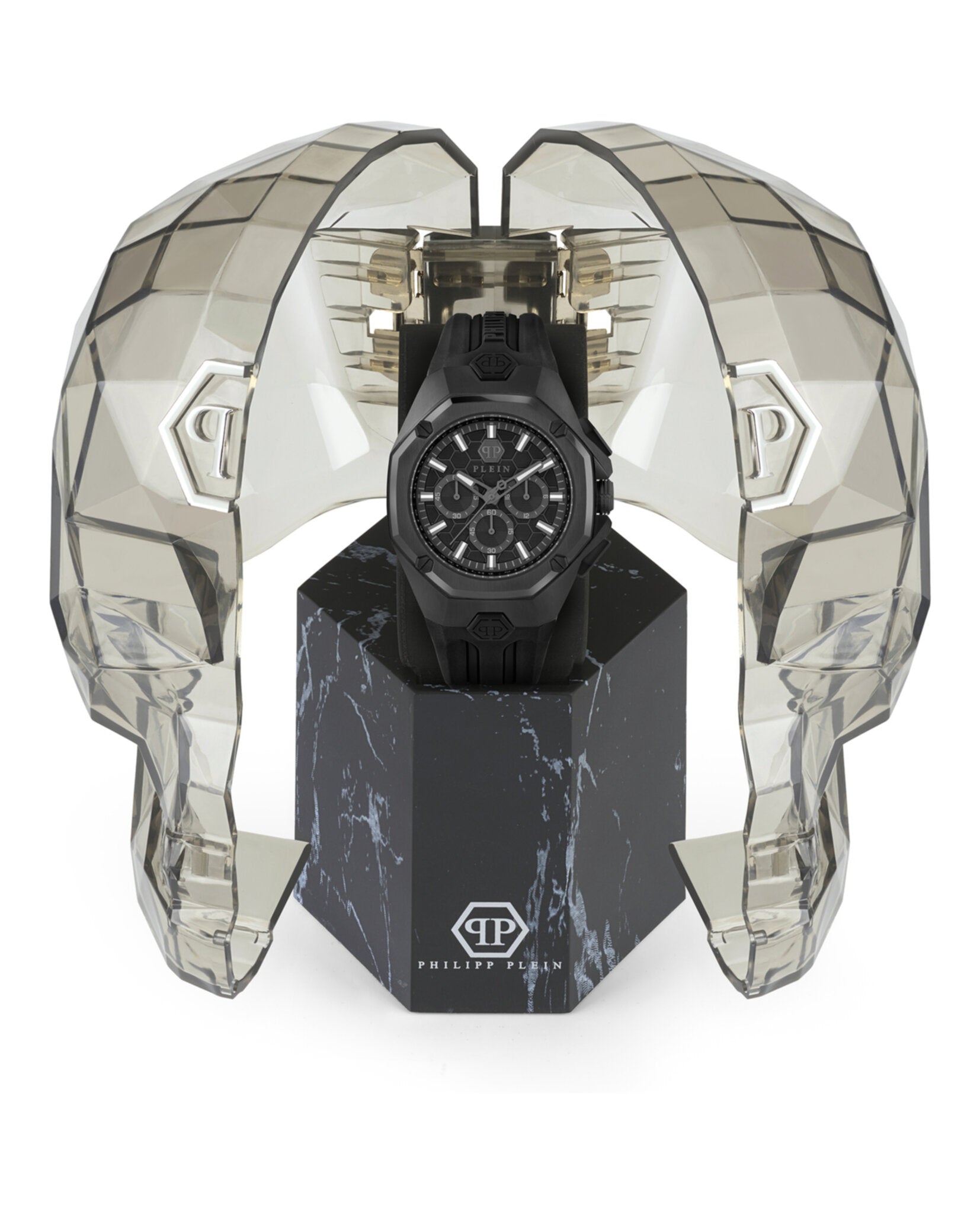 Philipp Plein Octagon Chronograph Watch Watches - Tophatter Daily Deals