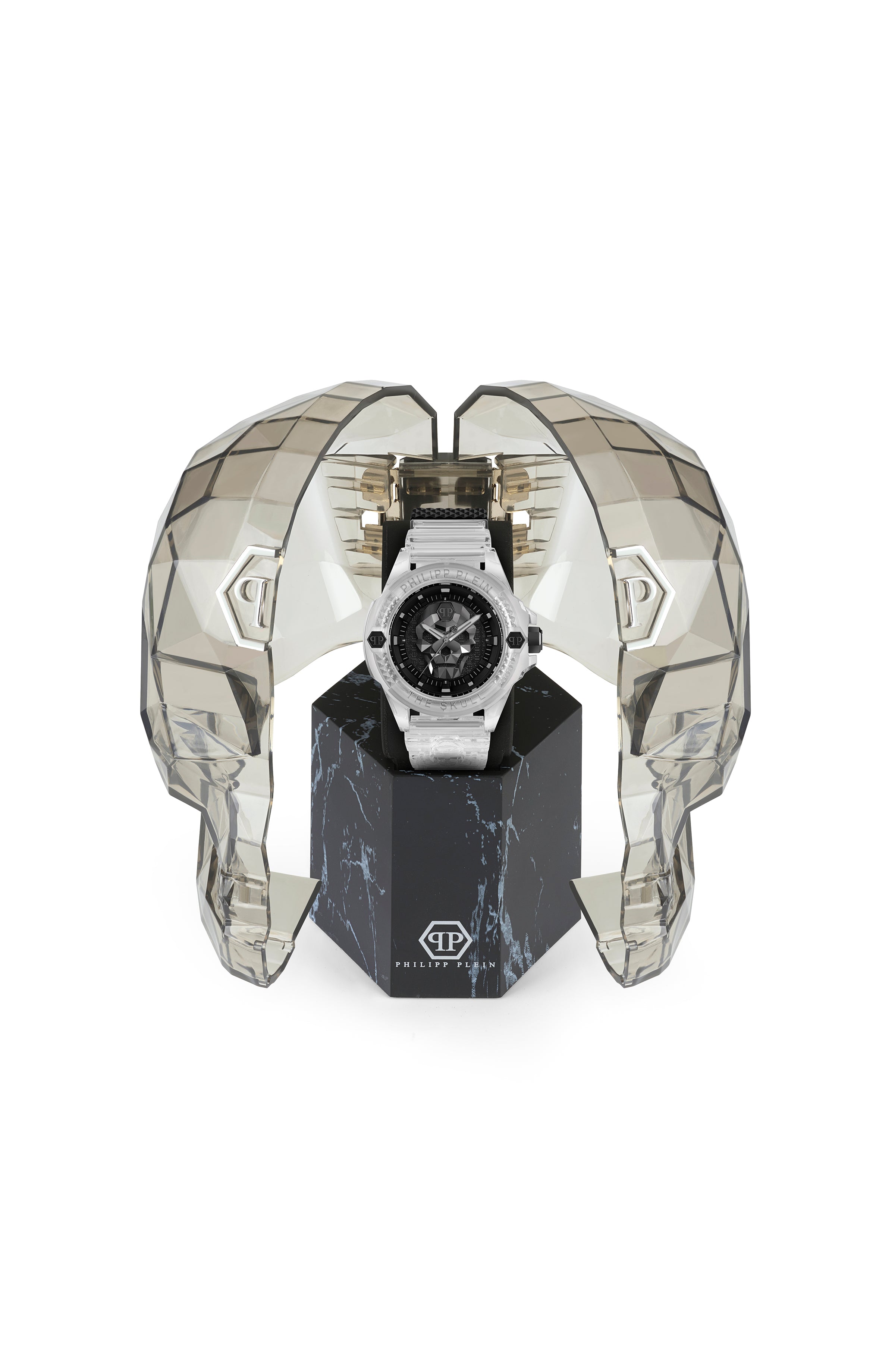 Philipp Plein The $Kull Synthetic Silicone Watch Watches - Tophatter Daily Deals