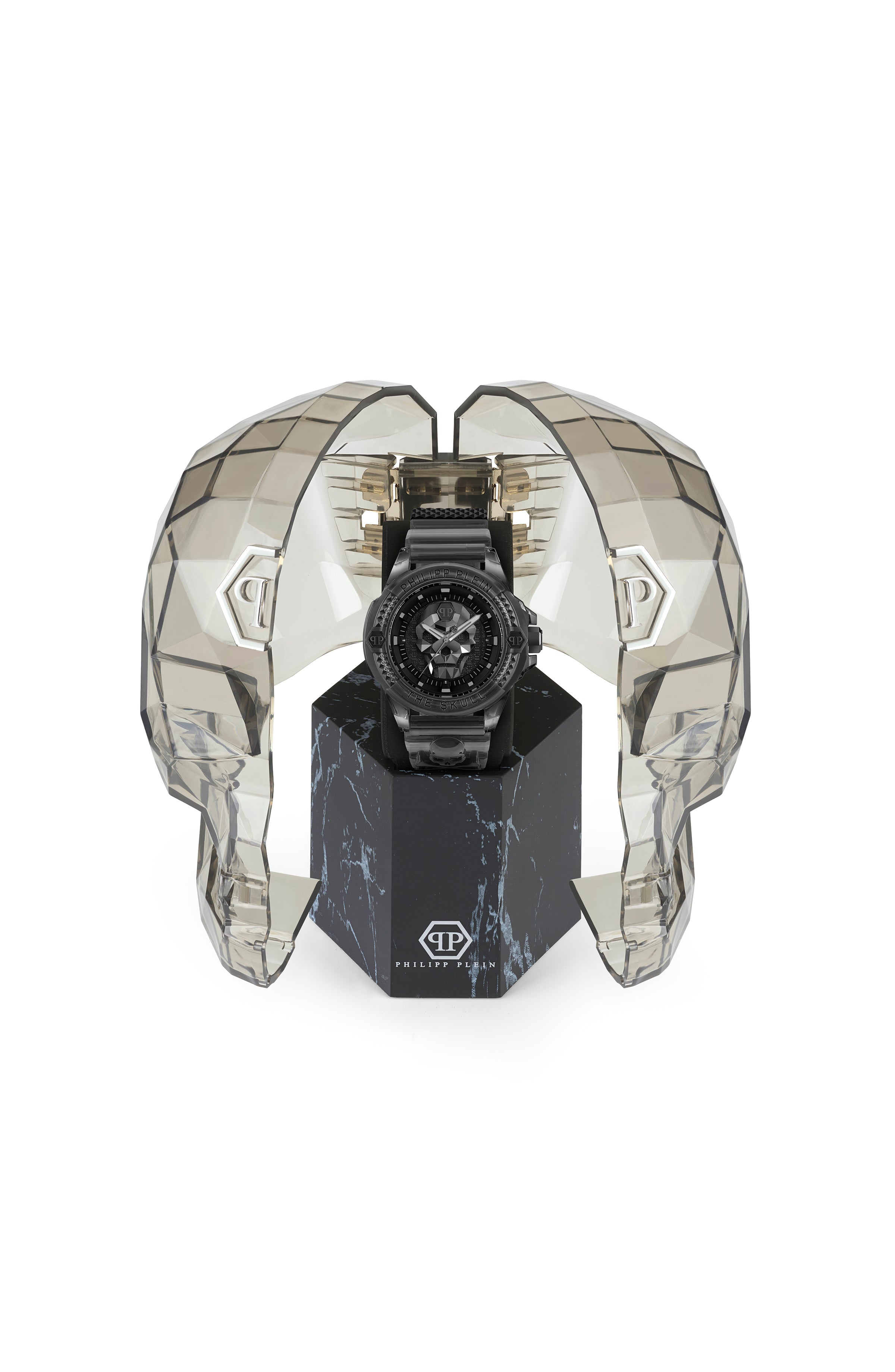 Philipp Plein The $Kull Synthetic Silicone Watch Watches - Tophatter Daily Deals