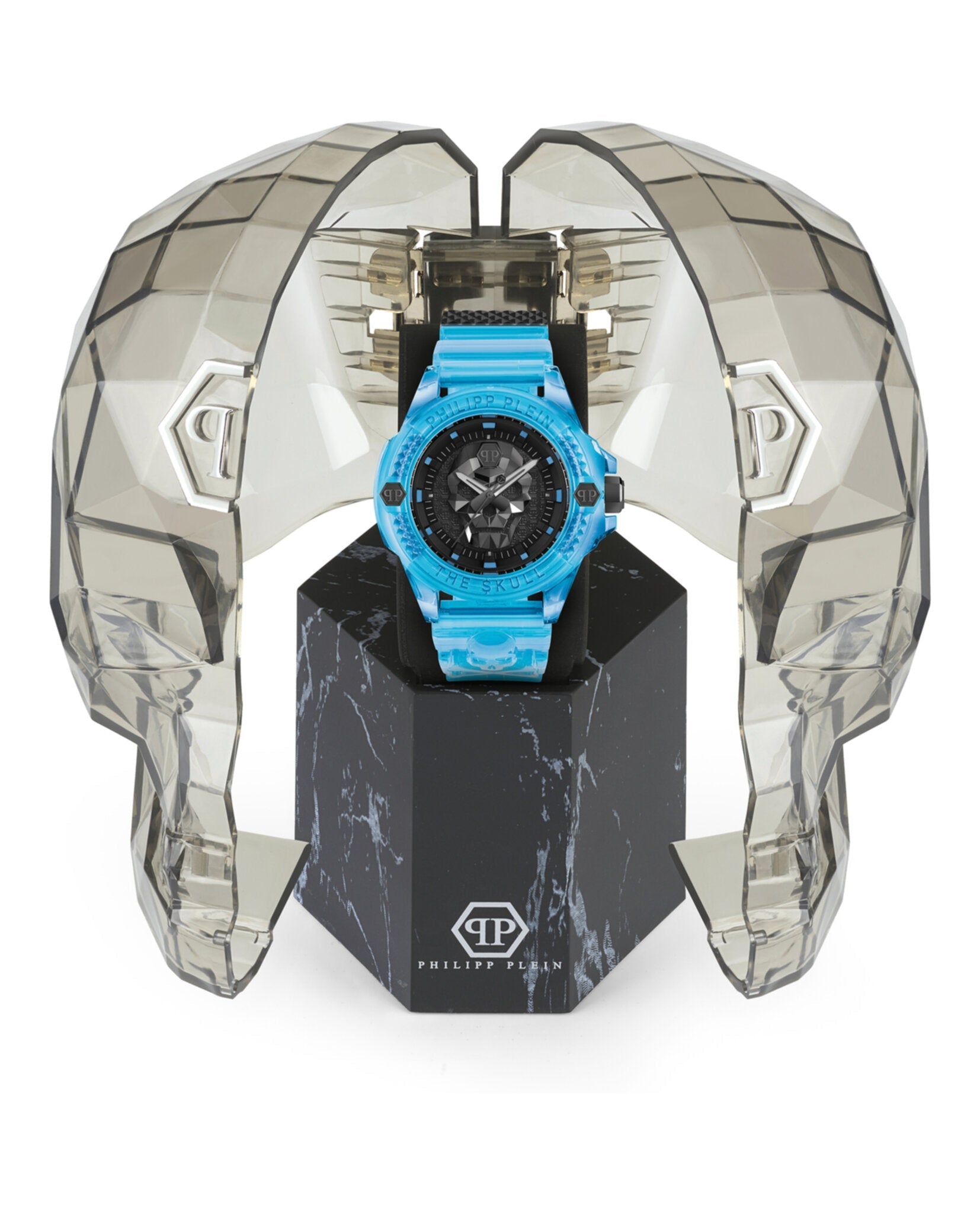 Philipp Plein The $kull Scuba Duba Edition Silicone Watch Watches - Tophatter Daily Deals