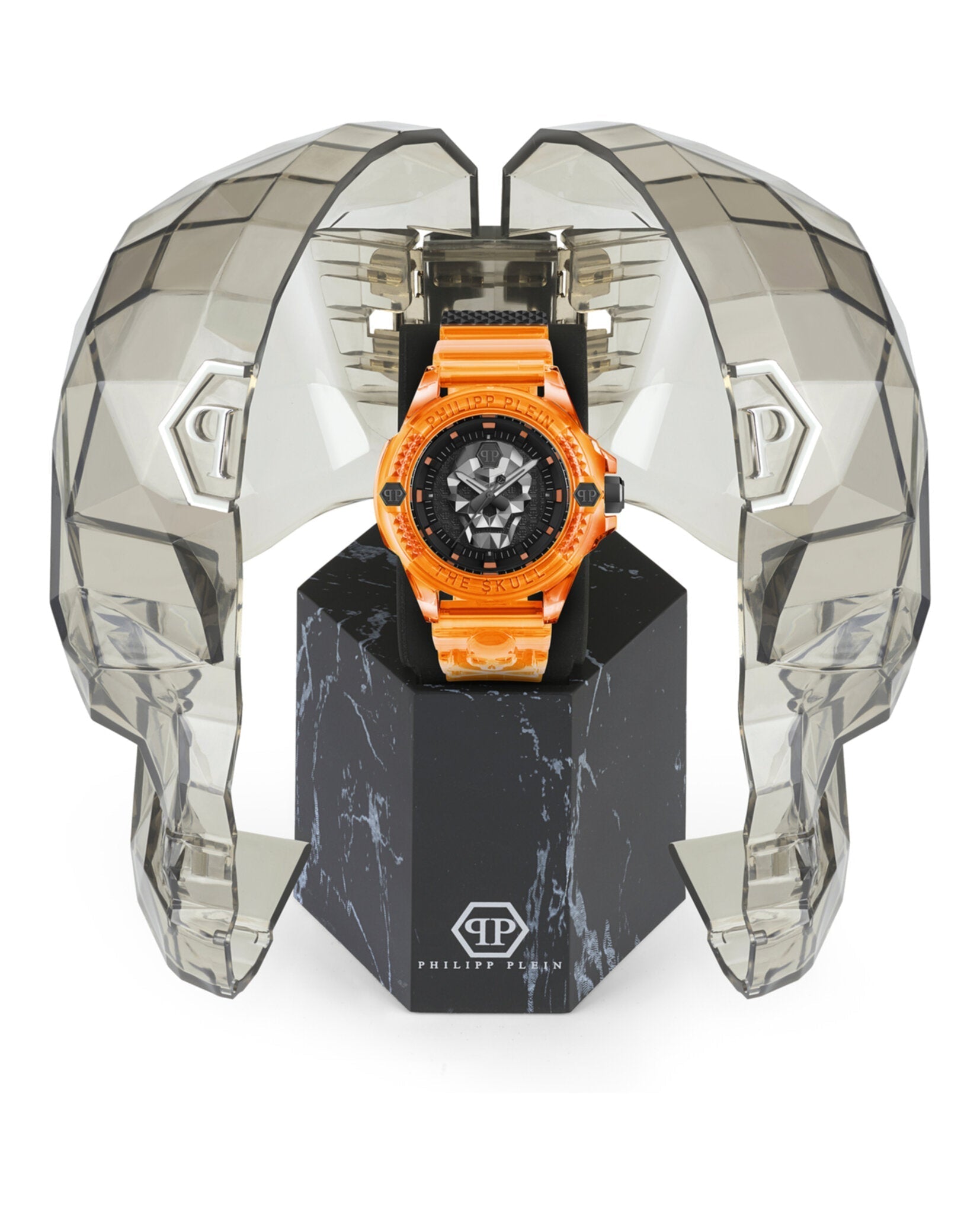 Philipp Plein The $kull Scuba Duba Edition Silicone Watch Watches - Tophatter Daily Deals
