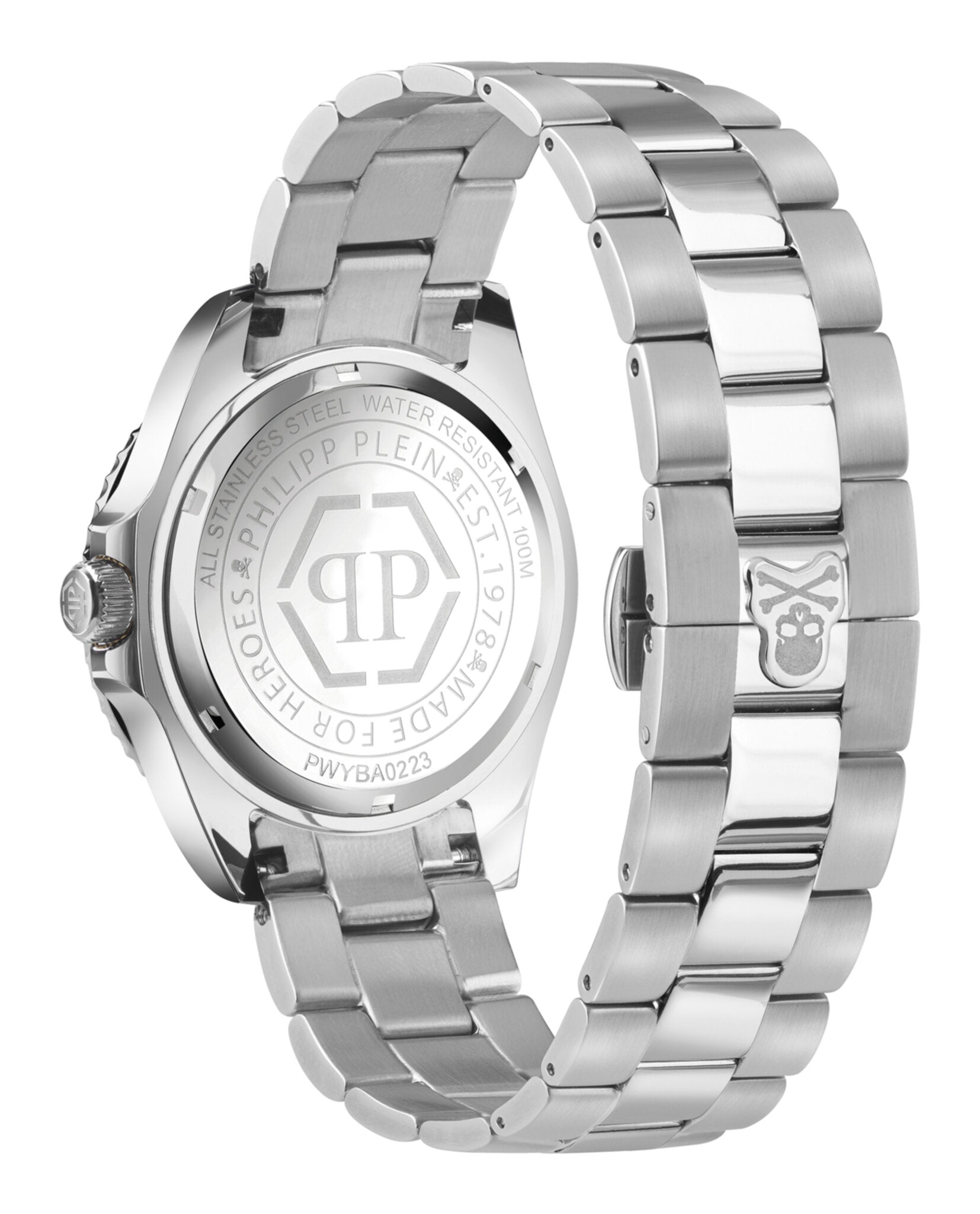 Philipp Plein GMT-I Challenger Bracelet Watch Watches - Tophatter Daily Deals