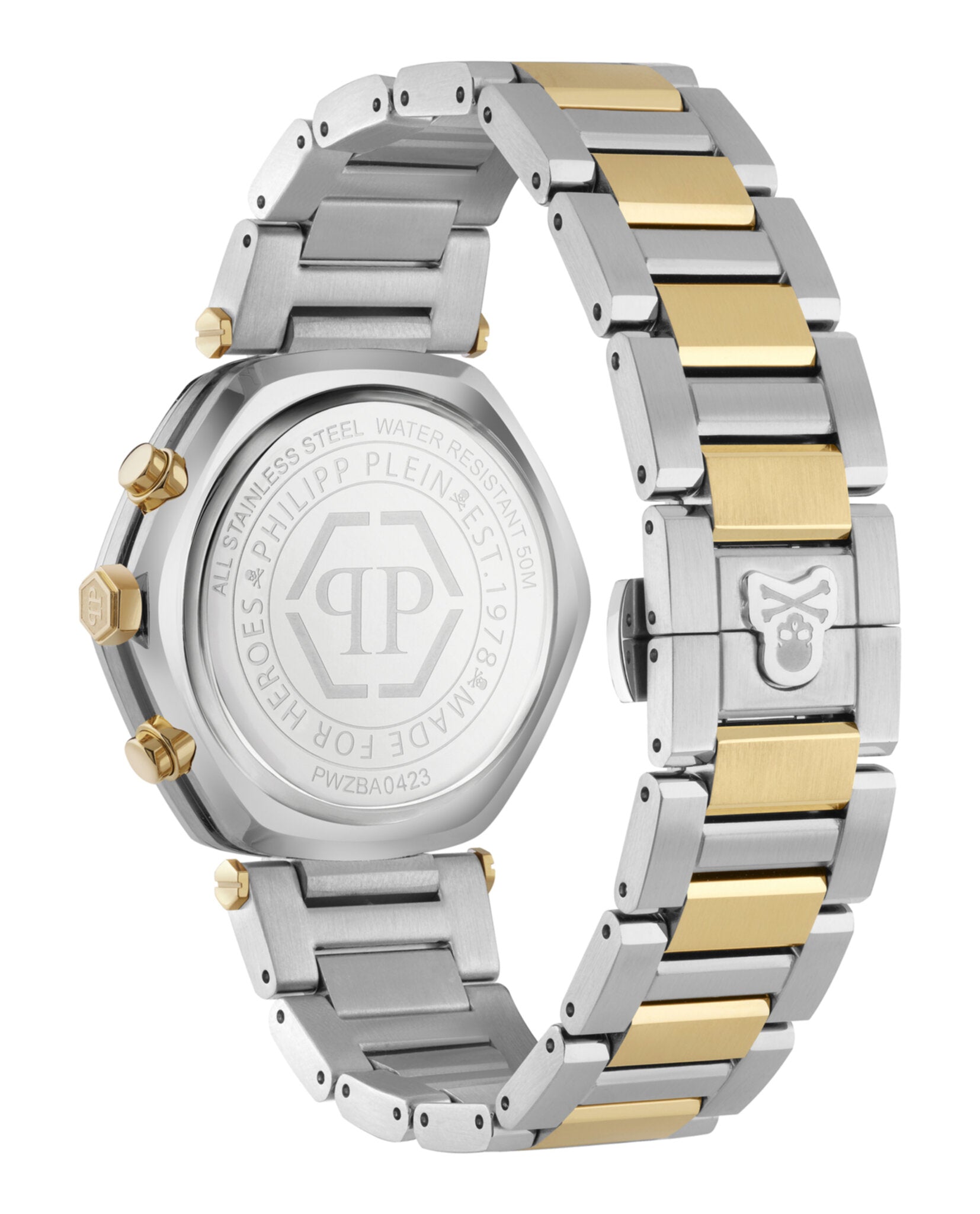 Philipp Plein The Hexagon Chrono Bracelet Watch Watches - Tophatter Daily Deals