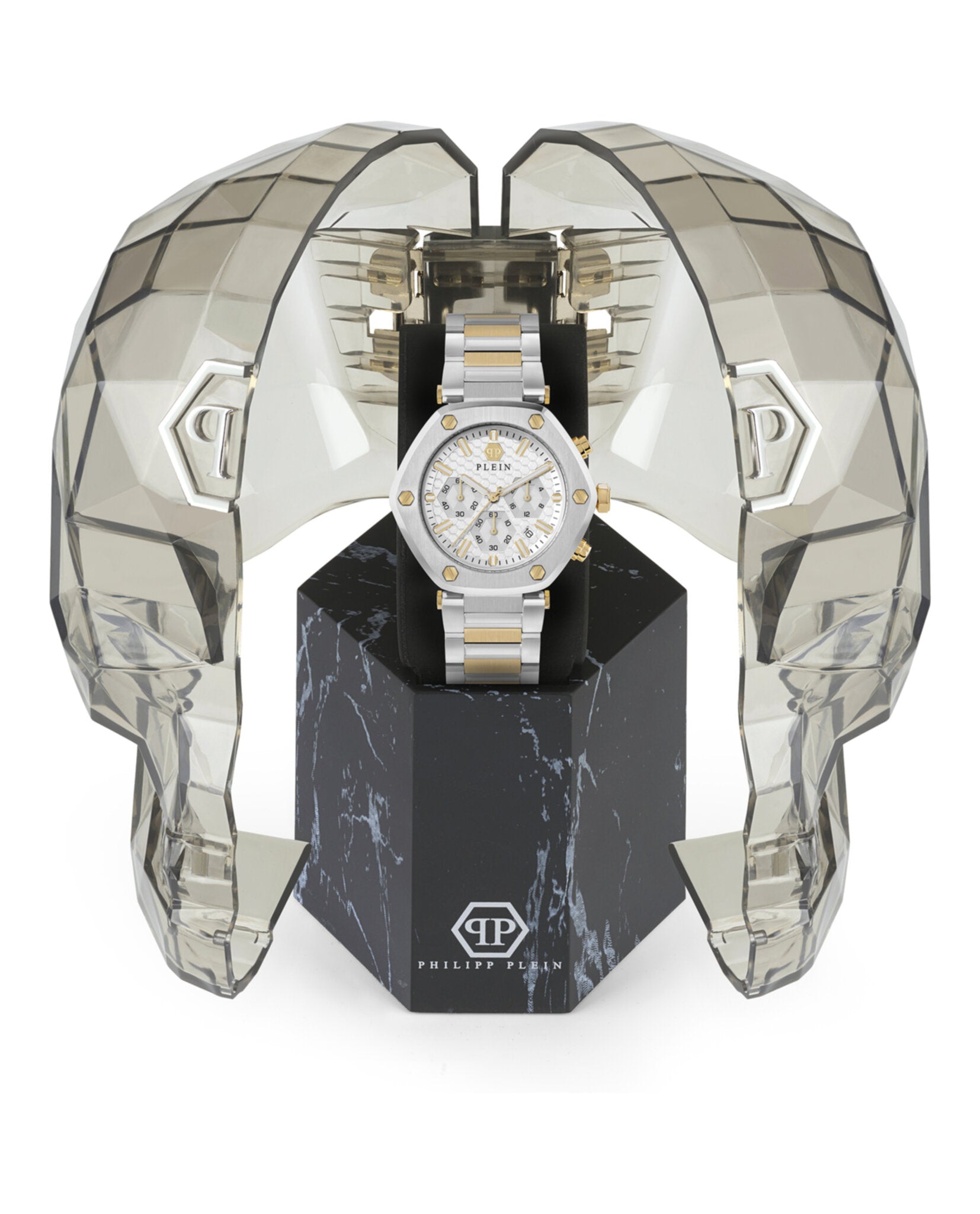 Philipp Plein The Hexagon Chrono Bracelet Watch Watches - Tophatter Daily Deals