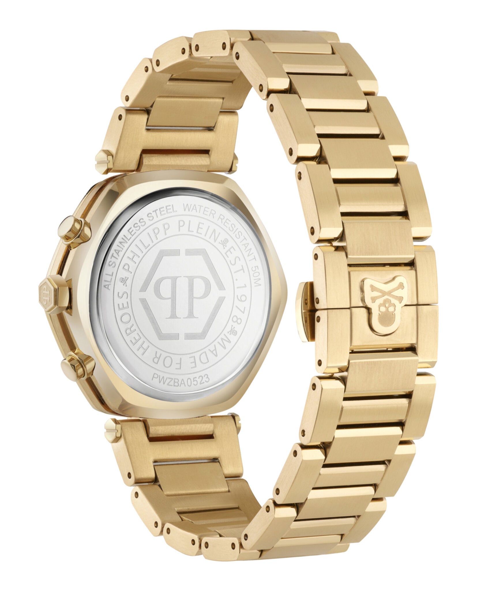 Philipp Plein The Hexagon Chrono Bracelet Watch Watches - Tophatter Daily Deals