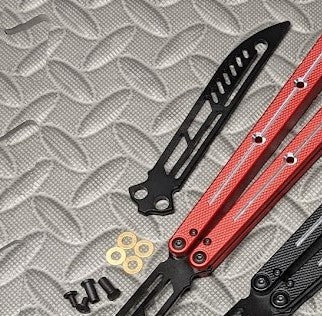 Spare Training Blade for TheONE KRAKEN clone Balisong + Hardware Knife-Balisong - Tophatter Daily Deals