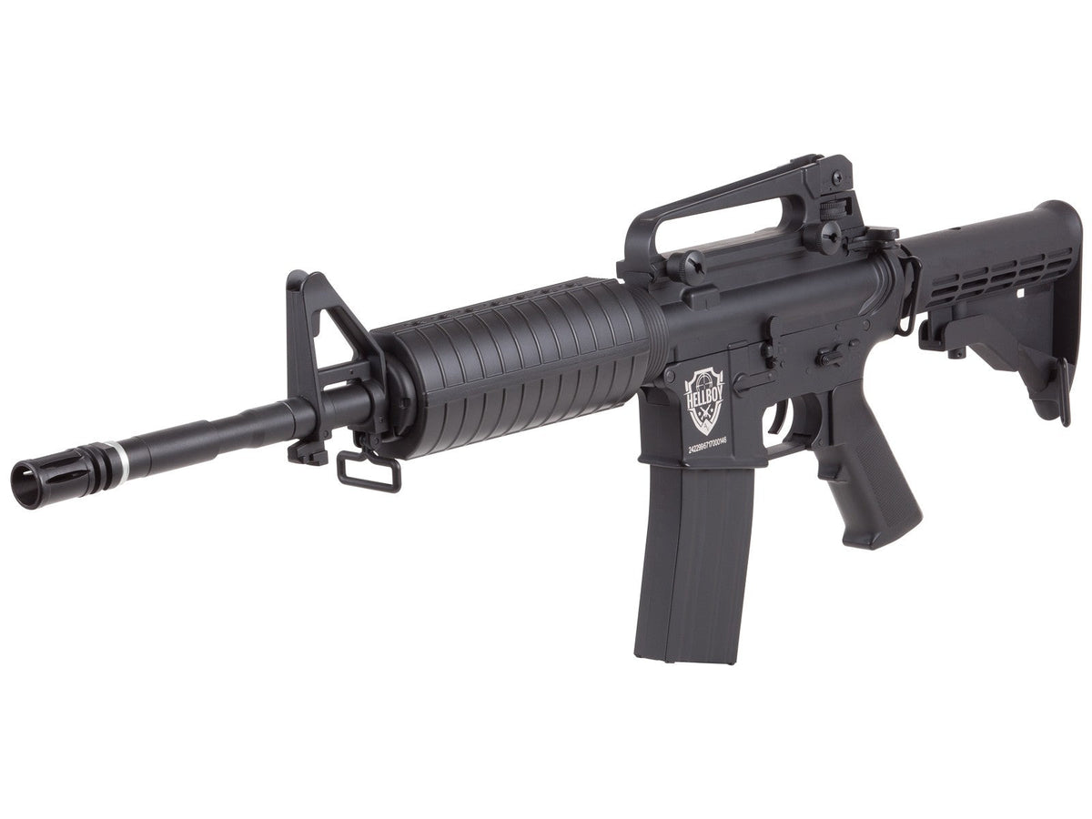 HellBoy .177 CO2 BB Tactical Air Rifle, Black - Tophatter Daily Deals