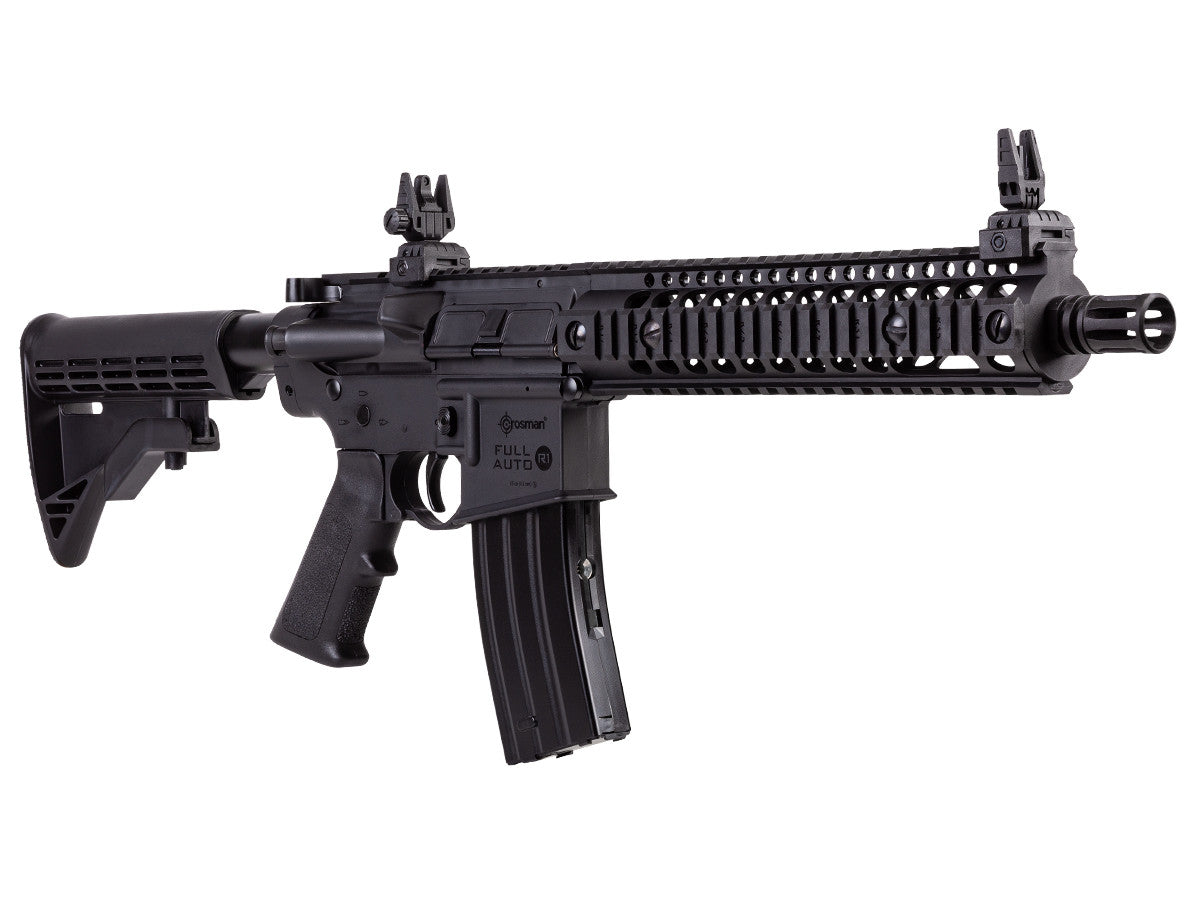 Crosman R1 Full Auto BB Air Rifle, Black - Tophatter Daily Deals