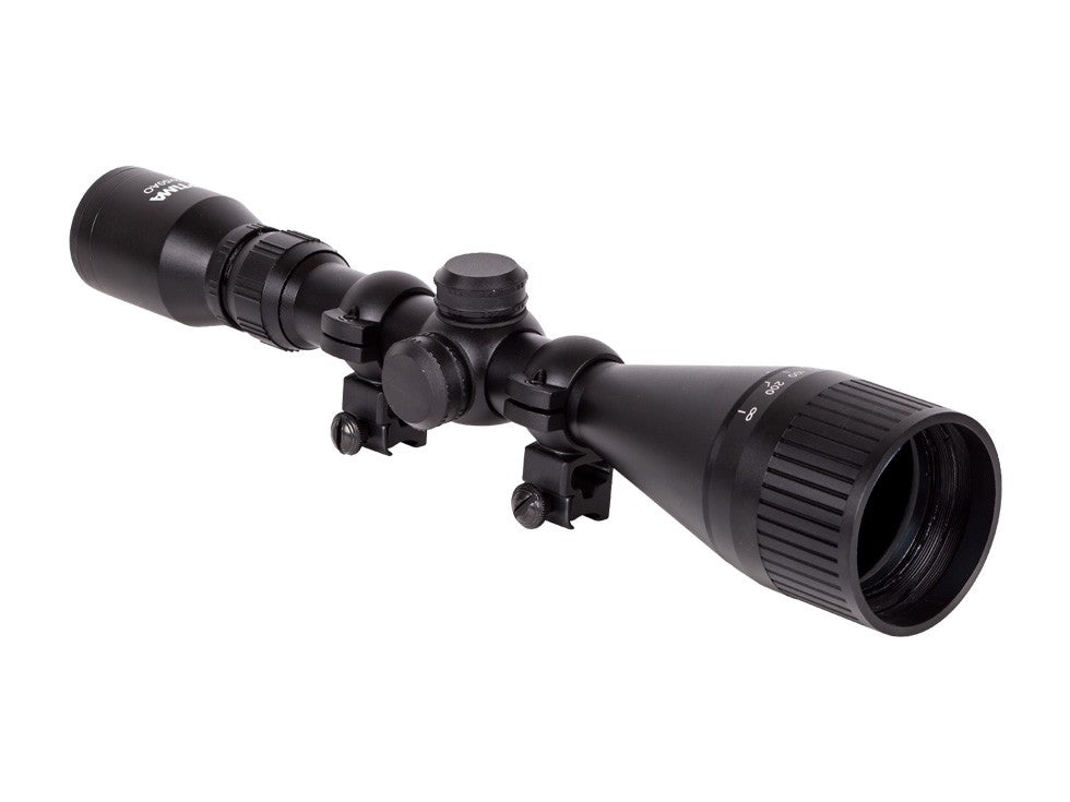 Hatsan Optima 3-12x50 AO Rifle Scope, Duplex Reticle, 1" Tube - Tophatter Daily Deals