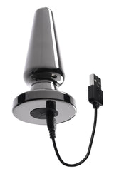 Advanced Metal Plug – 7-Speed Hands-Free Vibrating Butt Plug > Anal Range > Vibrating Butt Plugs - Tophatter Daily Deals