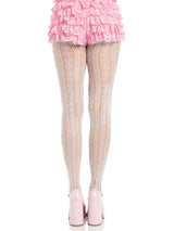 Sweetheart Striped Tights – Nylon Spandex Hosiery > Clothes > Hosiery > Pantyhose & Tights - Tophatter Daily Deals