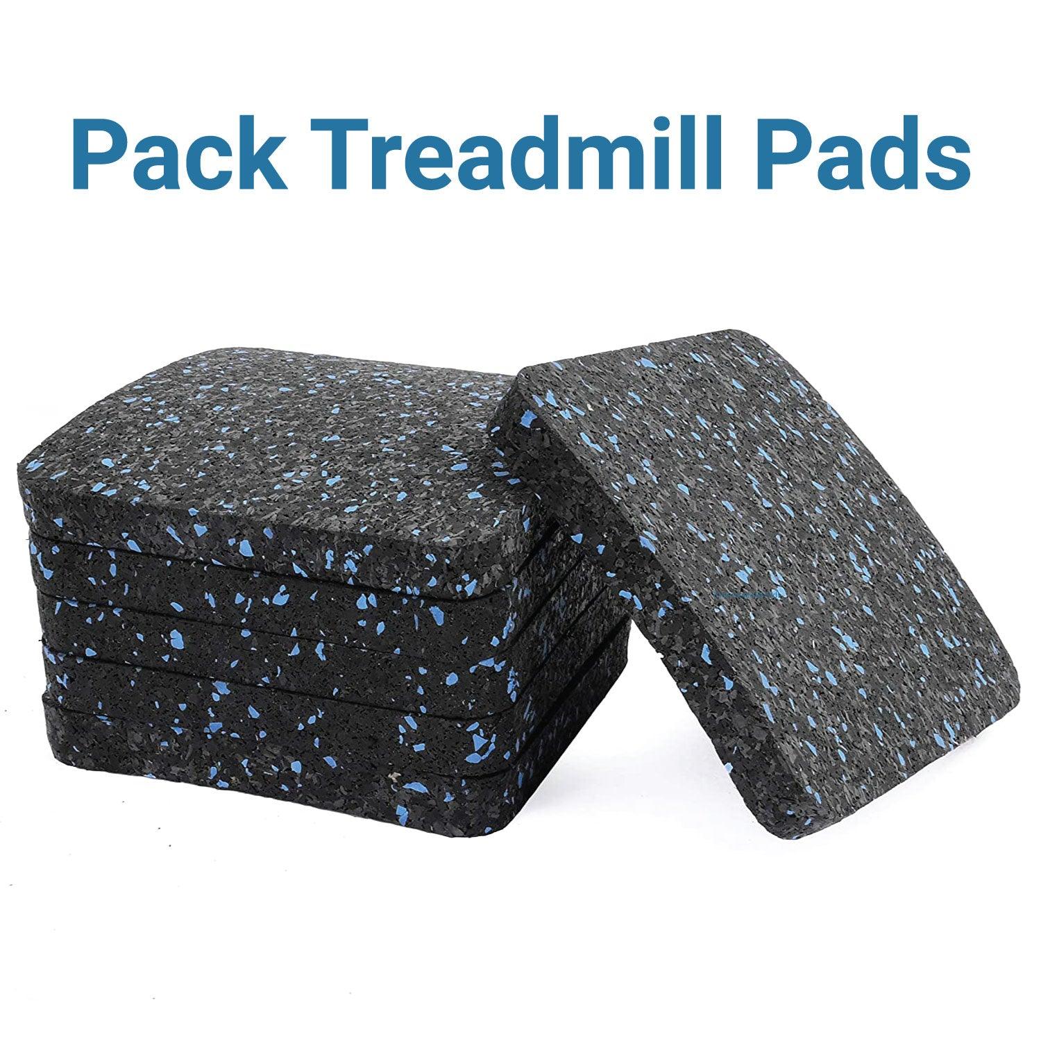 Rubber Mat for Treadmill - Katai - 6 Pack Treadmill Pads for Hardwood Floors and Carpet Protection - Exercise Equipment Mat made from High Density Exercise & Fitness - Tophatter Daily Deals