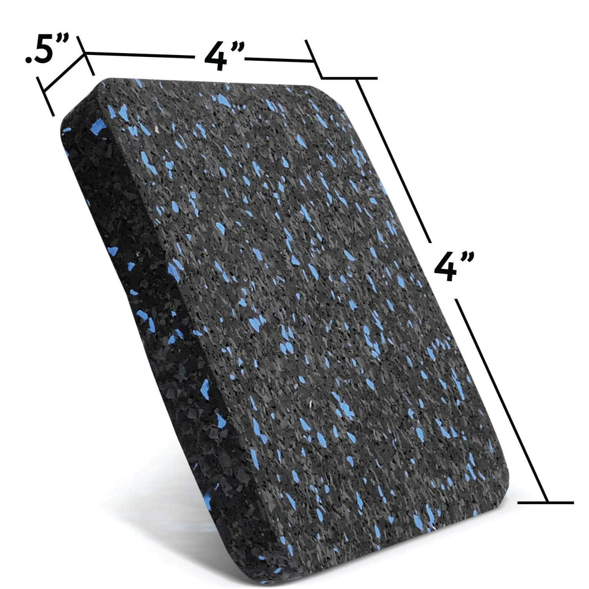 Rubber Mat for Treadmill - Katai - 6 Pack Treadmill Pads for Hardwood Floors and Carpet Protection - Exercise Equipment Mat made from High Density Exercise & Fitness - Tophatter Daily Deals