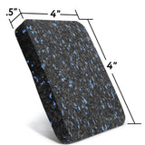 Rubber Mat for Treadmill - Katai - 6 Pack Treadmill Pads for Hardwood Floors and Carpet Protection - Exercise Equipment Mat made from High Density Exercise & Fitness - Tophatter Daily Deals