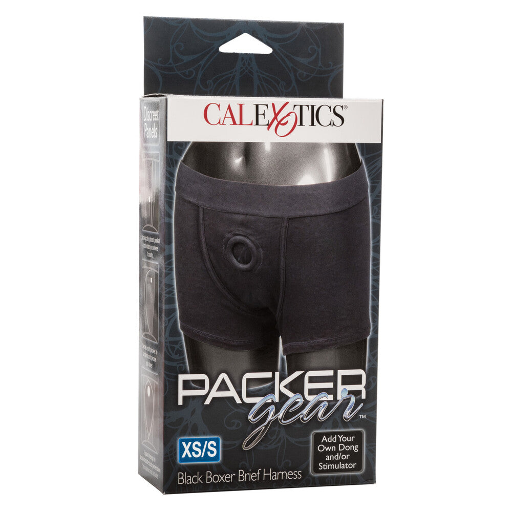 Packer Gear Boxer Harness (Black, Extra Small to Small) – Adjustable Harness > Gender > Bodywear - Tophatter Daily Deals