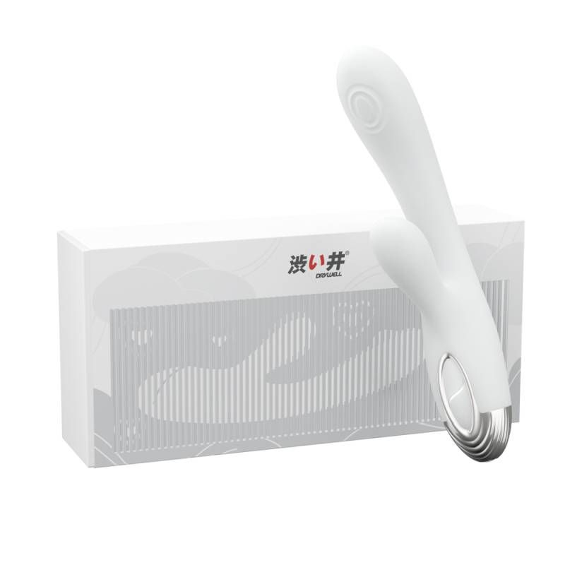 Pada Rabbit and G-Spot Pulsing Vibrator White 21.6cm > Sex Toys For Ladies > G-Spot Vibrators - Tophatter Daily Deals