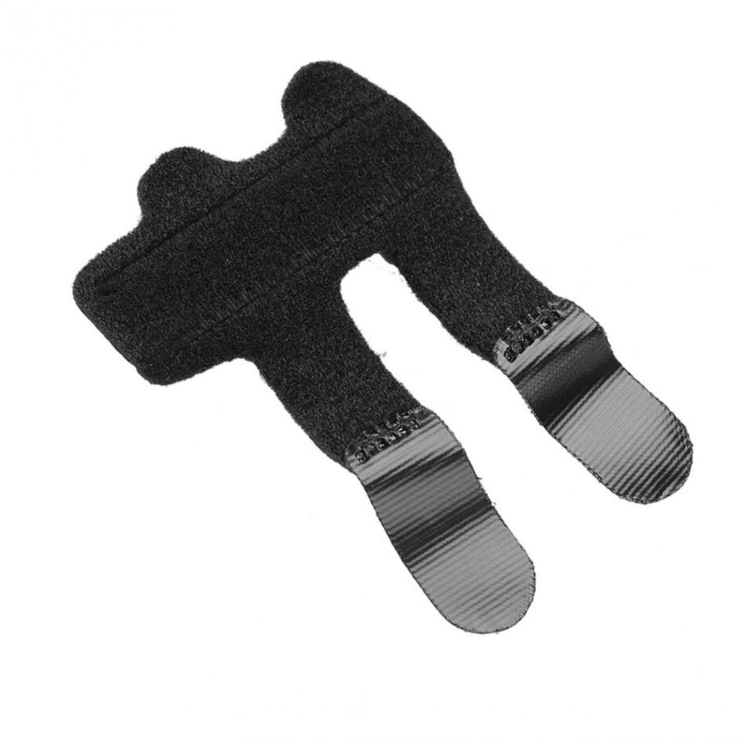 Splints for Trigger Fingers - Support Trigger Straightener Bandage Mallet Brace for Fingers Pain Finger Supports with Built-in Aluminium Black Personal Care - Tophatter Daily Deals