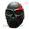 Airsoft Full Face Mask w/ Anti Fog Changeable Lens Paintball Skull Mask Face Mask - Tophatter Daily Deals